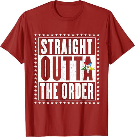 OES Straight The Order Eastern Star Thanksgiving Christmas T-Shirt - FUKAMASONIC
