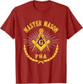 Greats Masonic Prince Hall PHA Master Mason Father's Day T-Shirt - FUKAMASONIC