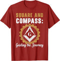 Fraternal Freemasonry Square Compass Freemason T-Shirt - FUKAMASONIC
