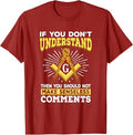 Freemason Quotes Masonry Masonic Freemasons Freemasonry T-Shirt - FUKAMASONIC