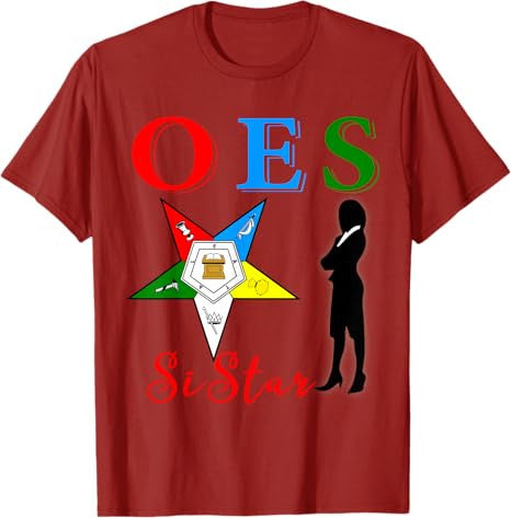 OES Sistar Sister Order of the Eastern Star Parents' Day T-Shirt - FUKAMASONIC