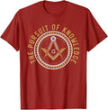 Freemason Masonic Fraternal Square & Compass Freemasonry T-Shirt - FUKAMASONIC