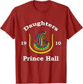 Daughters of Isis DOI 1910 Prince Hall OES PHA Sister T-Shirt - FUKAMASONIC