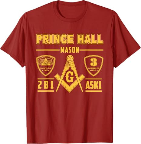 Greats Masonic Prince Hall Masons 2B1 ASK1 Father's Day T-Shirt - FUKAMASONIC