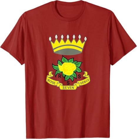 Roses of Seven Seals Supreme Excellent College OES RSS T-Shirt - FUKAMASONIC