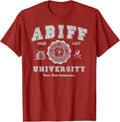 Abiff University, Masonic Tee Shirt T-Shirt - FUKAMASONIC