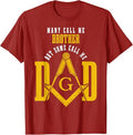 Mason Dad Square & Compass Masonic Freemason T-Shirt - FUKAMASONIC