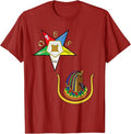 OES Daughters of Isis Split T Shirt PHA Eastern Star Tee DOI T-Shirt - FUKAMASONIC