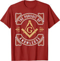 The Pursuit Of Knowledge Mason Fraternal SMIB Freemason T-Shirt - FUKAMASONIC