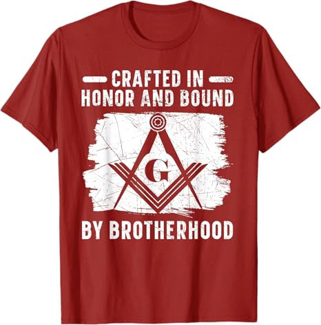 Masonic Freemason Square Compass Fraternal T-Shirt - FUKAMASONIC