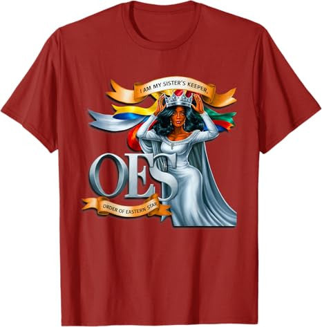 Order of the Eastern Star (OES). for Members and Supporters T-Shirt - FUKAMASONIC