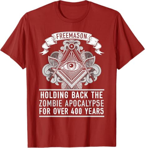Freemason Square & Compass Masonic Fraternal T-Shirt - FUKAMASONIC