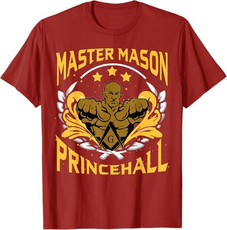 Prince Hall Master Mason PHA Masonic Father's Day Freemasons T-Shirt - FUKAMASONIC