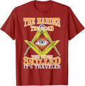 The Harder The Road Freemason Masonic Freemasonry T-Shirt - FUKAMASONIC