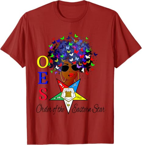 Order Of The Eastern Star OES Diva Fatal Masonic Ring T-Shirt - FUKAMASONIC