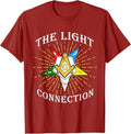OES Masons The Light Connection Worthy Patron Parents' Day T-Shirt - FUKAMASONIC