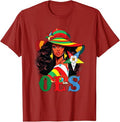Black Beautiful Sister OES Floppy Wide-Brimmed Hat Fatal T-Shirt - FUKAMASONIC