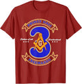Prince Hall Mason Brotherhood 3 Degrees Of Light Freemason T-Shirt - FUKAMASONIC