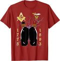Shriners 1893 Masons 1775 Shrine PHA Mason Brothers Masonic T-Shirt - FUKAMASONIC