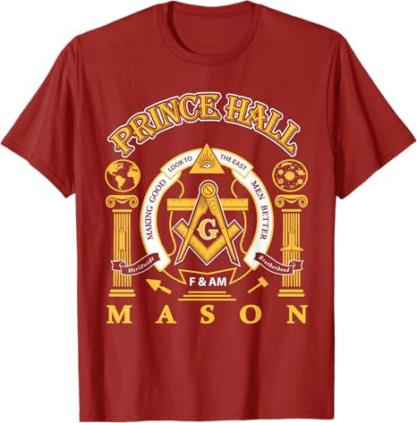 Greats Mason: Masonic Prince Hall Masons Presidents Day T-Shirt - FUKAMASONIC