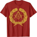 Masonic Freemason Square & Compass Fraternal T-Shirt - FUKAMASONIC