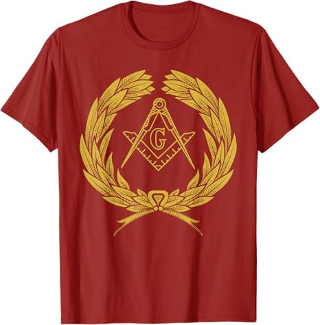 Masonic Freemason Square & Compass Fraternal T-Shirt - FUKAMASONIC