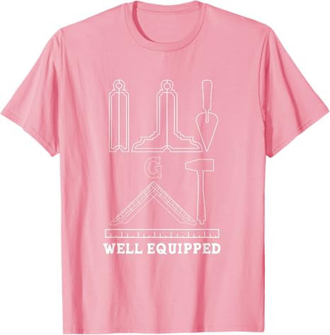 Freemason Well Equipped Masonic Master T-Shirt - FUKAMASONIC