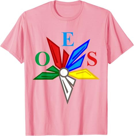 OES Star Color Emblem of The Eastern Star Thanksgiving Gift T-Shirt - FUKAMASONIC