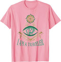 Masonic Freemasonry Fraternal Square Compass I Am A Traveler T-Shirt - FUKAMASONIC