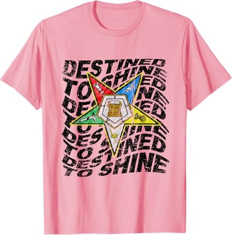 Retro Order Of The Eastern Star Shirt OES Shirt For Diva T-Shirt - FUKAMASONIC