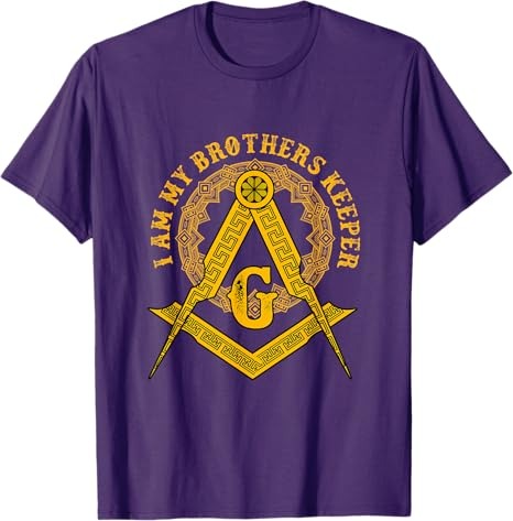 Brother Keepers Protect Compass Masonic Gift T-Shirt - FUKAMASONIC