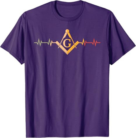 Freemason Fraternal Freemasonry Square Compass T-Shirt - FUKAMASONIC