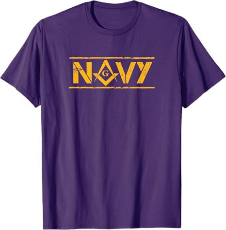 Navy Mason T-Shirt Freemason T-Shirt - FUKAMASONIC