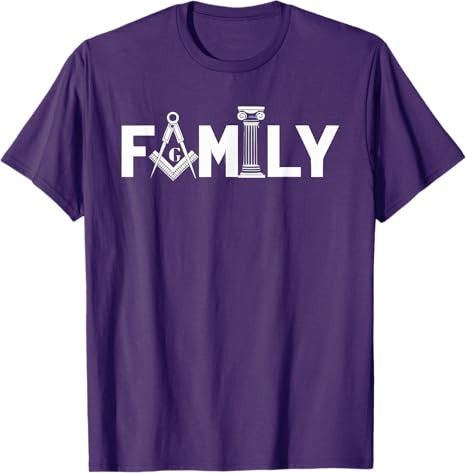 Freemason Wife Square & Compass Masonic Fraternal T-Shirt - FUKAMASONIC