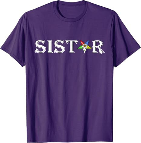 OES Sistar Sister of the Eastern Star Emblem Thanksgiving T-Shirt - FUKAMASONIC