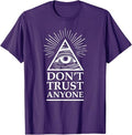 Illuminati Freemasonry Do Not Trust Anyone T-Shirt - FUKAMASONIC