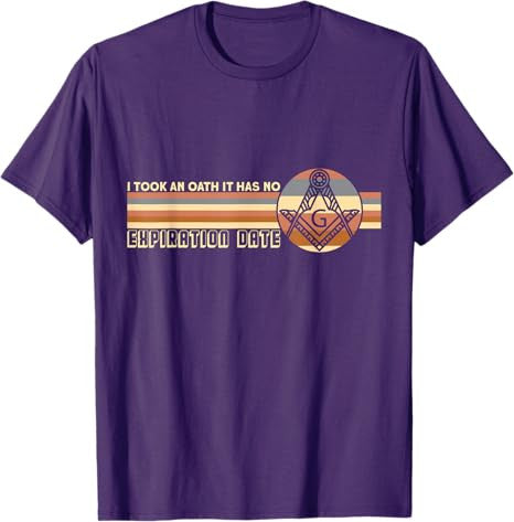 I Took an Oath Masonic Freemason Master Mason T-Shirt - FUKAMASONIC