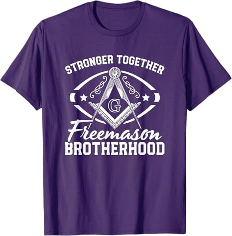 Stronger Together Masonry Masonic Freemason Freemasonry T-Shirt - FUKAMASONIC