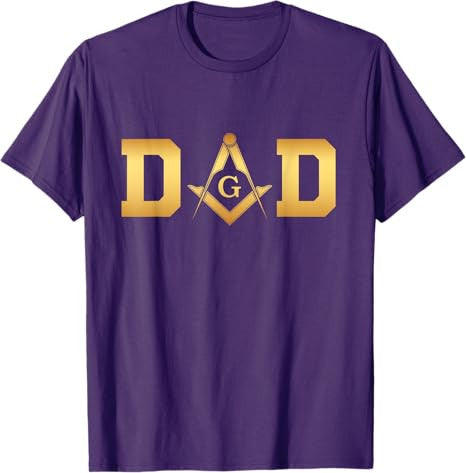 Masonic Dad, Father's Day Gift | Freemason T-Shirt - FUKAMASONIC