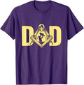Dad Father's Day Square Compass Freemason Freemasonry T-Shirt - FUKAMASONIC