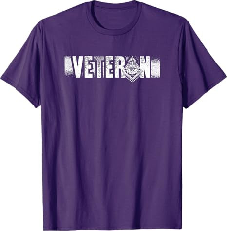 Veteran Freemasons Masonry Freemasonry Masonic Freemason T-Shirt - FUKAMASONIC