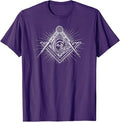 MASONIC SQUARE AND COMPASS FREEMASON ALL SEEING EYE T-Shirt - FUKAMASONIC
