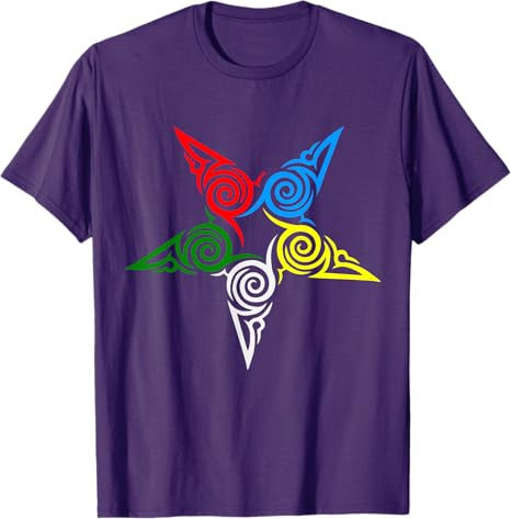 OES Star Symbol Labyrinth of the Eastern Star Parents' Day T-Shirt - FUKAMASONIC