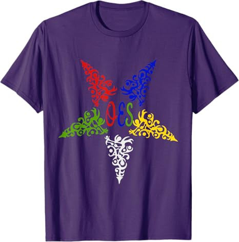 OES Star Human Tree Order of the Eastern Star Parents' Day T-Shirt - FUKAMASONIC
