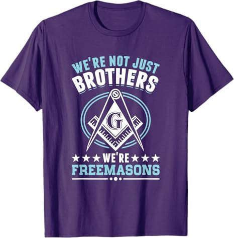 Brother Freemasons Masonry Masonic Freemason Freemasonry T-Shirt - FUKAMASONIC