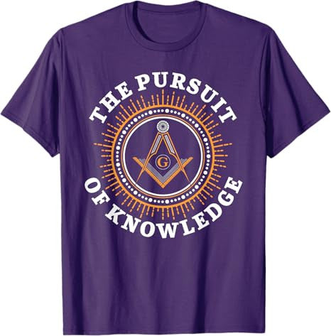 Masonic Freemason Fraternal Square & Compass T-Shirt - FUKAMASONIC