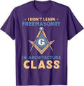 Freemasonry Design For Architects And Masons T-Shirt - FUKAMASONIC