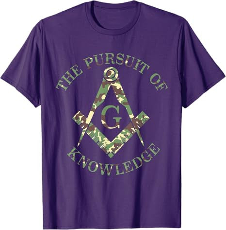 Mason Masonic Camo Freemason T-Shirt - FUKAMASONIC