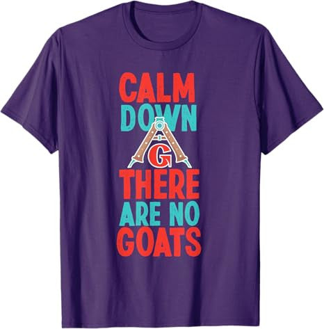 Goat Conspiracy Freemasonry Design T-Shirt - FUKAMASONIC