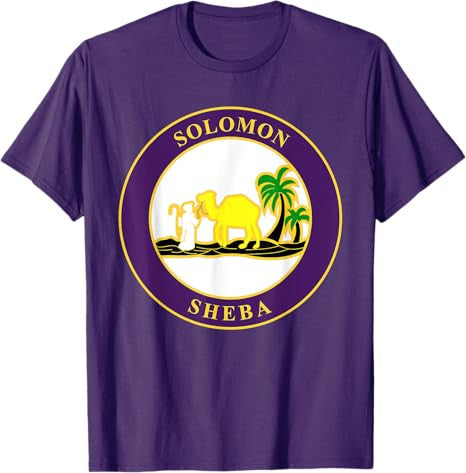 Queen of the South Solomon Sheba OES Order Eastern Star T-Shirt - FUKAMASONIC